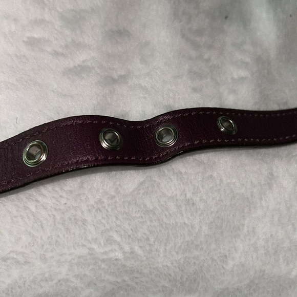 Coach Purple Shoulder Bag with Glossy Finish - Picture 12 of 13